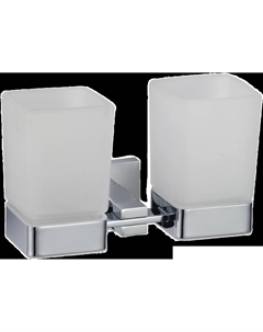 Стакан 65 a S-06568A хром, двойной Savol