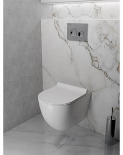 Унитаз подвесной торнадо WC49WG, белый Knotlor