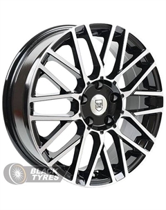Литой диск TL 739 6.5x17/4x100 D60.1 ET40, Черные Tech line