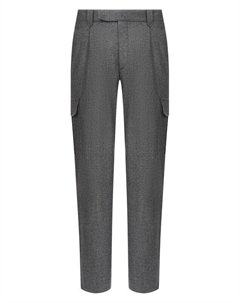 Шерстяные брюки-карго Brioni