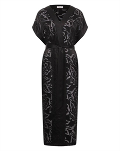 Халат из вискозы и шелка Luna di seta