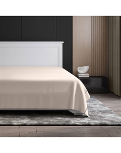 Простыня Песчаный берег 260х270 см Soft silver