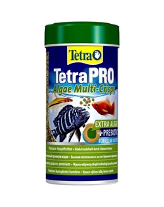 Pro Algae Crisps корм растительный для всех видов рыб в чипсах - 250 мл Tetra