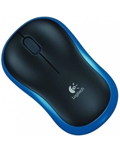 Мышь M185 Wireless Mouse Blue-Black Logitech