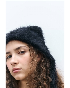 Шапка-чепчик пушистая с ушками Befree