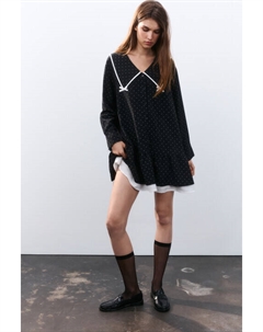 Платье свободное с воротником Befree