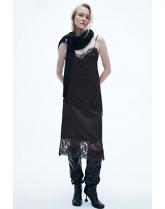 Юбка-годе миди с кружевом Befree