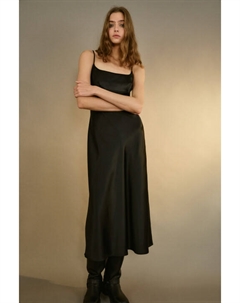 Платье атласное на тонких бретелях Befree