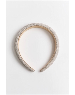 Ободок широкий со стразами Befree