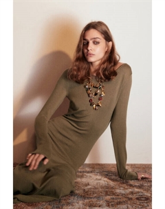 Платье из тонкого вязаного трикотажа Befree