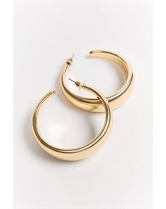 Серьги-полукольца объемные Befree