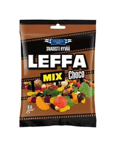 Конфеты мармеладное ассорти с шоколадом Leffa