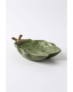 Блюдо керамическое декоративное Fir branch Anna lafarg