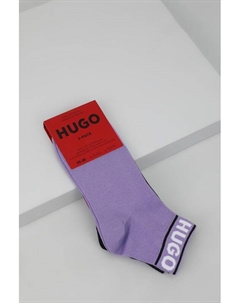 Набор из 2 пар хлопковых укороченных носков Hugo