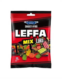 Конфеты мармеладное ассорти с лакрицей Leffa