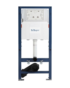 Инсталляция для унитаза BB-109-M-C крепление к полу и стене, с шумоизоляцией Belbagno