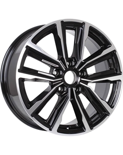 Диски R17 5x112 7,5J ET40 D57,1 Лацио (КС964) алмаз чёрный K&k