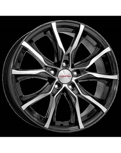 Диски R17 5x112 7,5J ET51 57,1 Твист-оригинал (КС697) алмаз черный K&k