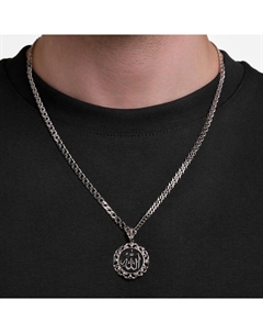 Серебряная мусульманская подвеска с эмалью Talant