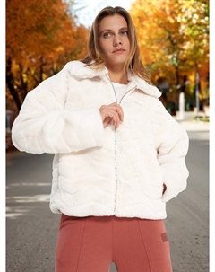 Куртка меховая женская, Бежевый Fila