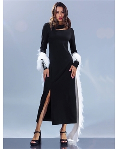 Платье женское новогоднее черное Mark formelle