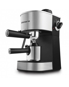 Кофеварка рожковая Polaris PCM 4008AL эспрессо нерж. сталь