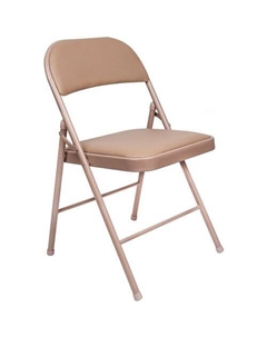 Стул Golf Plus CF-003, на ножках, экокожа, бежевый Brabix