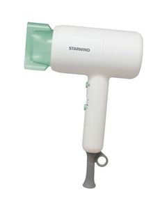 Фен SHD 6065, 1800Вт, белый и зеленый Starwind