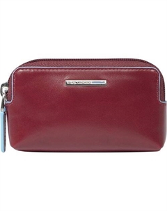 Ключница Blue Square, кожа натуральная, красный Piquadro