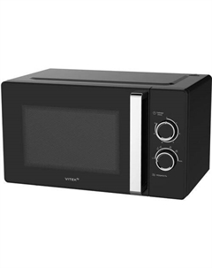 Микроволновая печь VT-MW1225, 900Вт, 25л, черный /хром Vitek