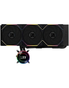 Система водяного охлаждения Lian Li HydroShift II LCD-C 360TL, LCD, 4-pin, ARGB, 120мм, черный, retail Lian li