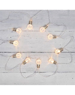 Гирлянда нить Home Лампочки, светодиодная, ламп 10шт, 1.5м Neon-night