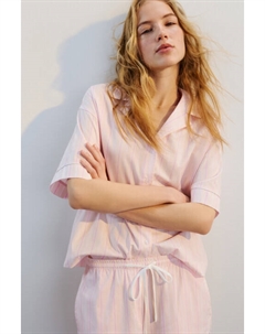 Рубашка хлопковая в полоску Befree