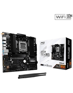 Материнская плата Asrock B850M PRO-A WIFI (AM5, mATX)