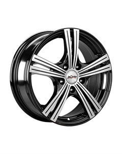 Диски R16 5x105 6,5J ET39 D56,6 X-112 BK/FP X`trike