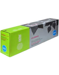 Картридж лазерный Cactus CS-CB383A (CB383A), пурпурный, 21000 страниц, совместимый, для CLJ CM6030f / CM6030 / CM6040f / CM6040 / CP6015dn / CP6015n / CP6015xh