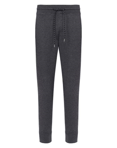 Джоггеры из хлопка и шерсти Boss