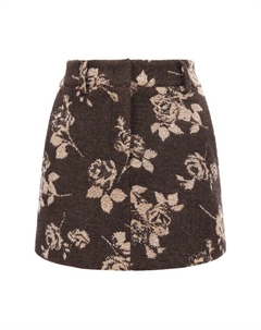 Юбка из шерсти и хлопка Giuseppe di morabito