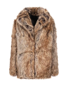 Шуба из экомеха Zadig&voltaire