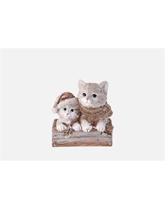 СТАТУЭТКА КОТИКИ, 8Х7Х8,5 СМ 1 шт Lefard