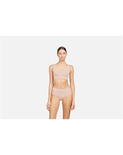 Трусы-кюлот с высокой посадкой Base Пудрово-розовые 3XL-4XL мл Belle you