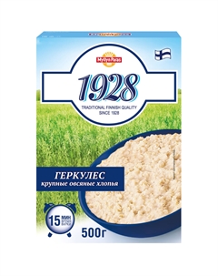 Хлопья овсяные крупные 500 г Myllyn paras