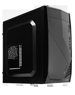 Корпус mATX Cs-102 Black 4713105951660 черный, без БП Aerocool