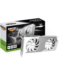 Видеокарта PCI-E GeForce RTX 5060 TI TWIN X2 OC WHITE (N506T2-16D7X-191073W) 16GB GDDR7 128bit 5nm 2602/28000MHz HDMI 3*DP Inno3d