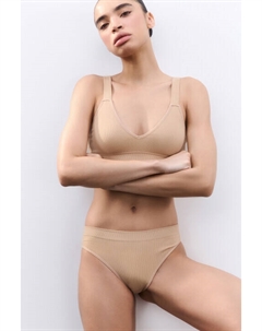 Трусы-танга бесшовные в рубчик Befree