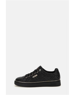 Кеды с тисненым логотипом Guess