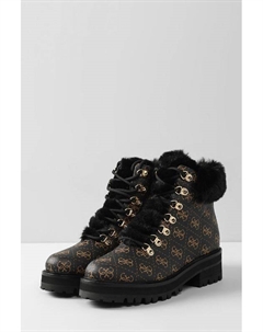 Ботинки с меховой отделкой Guess