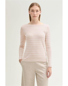 Лонгслив хлопковый в полоску Tom tailor