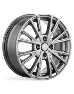 Диски R15 4x100 6J ET46 D54,1 К&К Меандр-ориг, (КС888) дарк платинум K&k