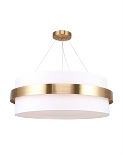 Люстра подвесная Bride E14 240 Вт 18 кв.м (FR5367PL-06BS) Freya